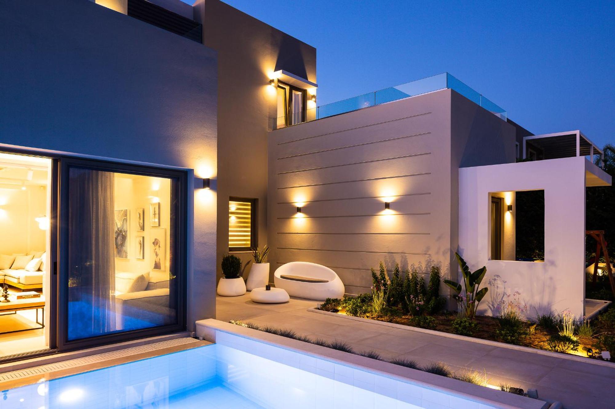 Vasilios Villa, With Pool, Gym & Close To Beach, By Thinkvilla Loutra Exterior foto