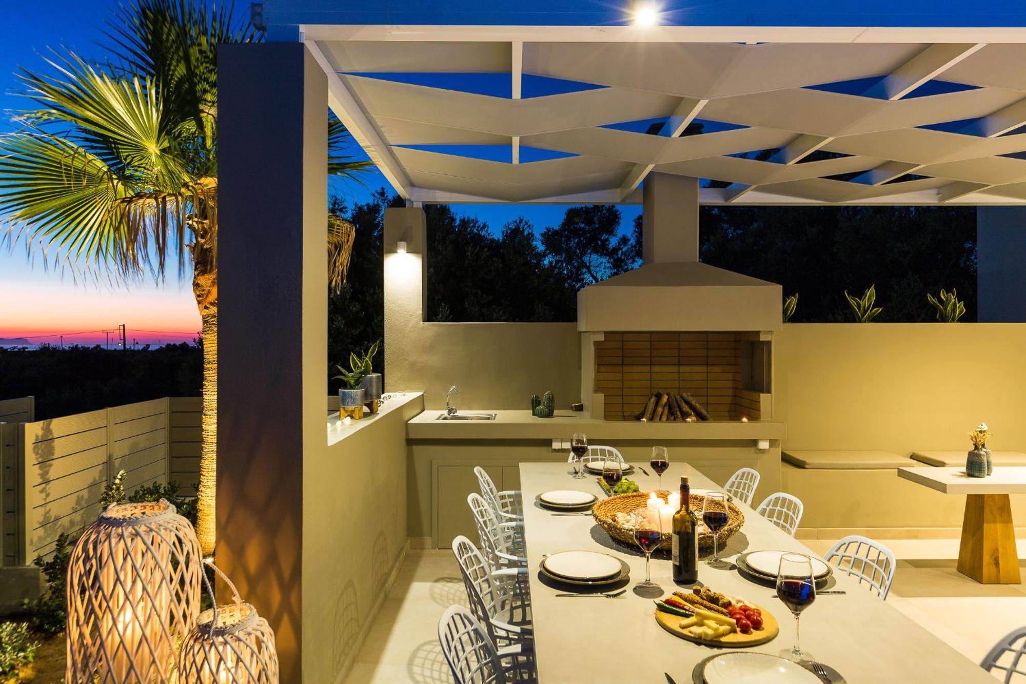 Vasilios Villa, With Pool, Gym & Close To Beach, By Thinkvilla Loutra Exterior foto